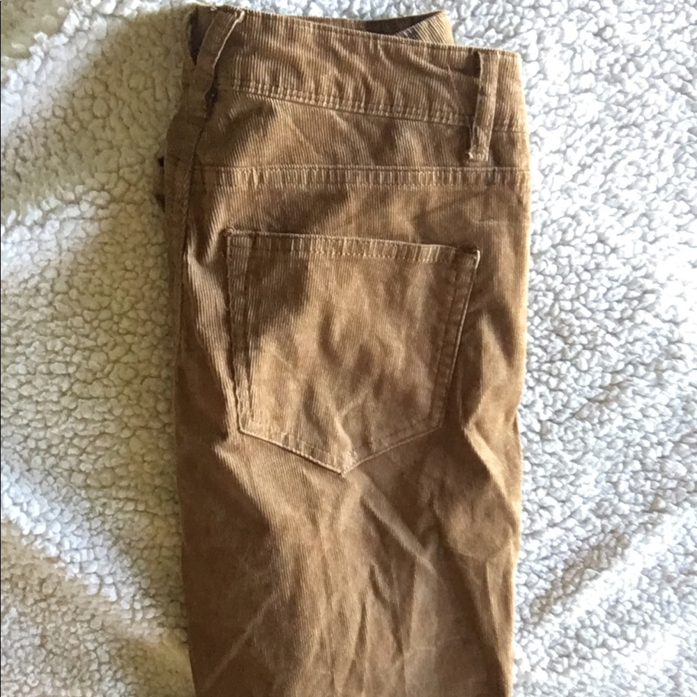 Tan Corduroy Jeans